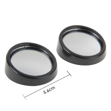 2 PCS SY-022 Car Vehicle Mirror Blind Spot Rear View Small Round Mirror, Diameter: about 5.6cm