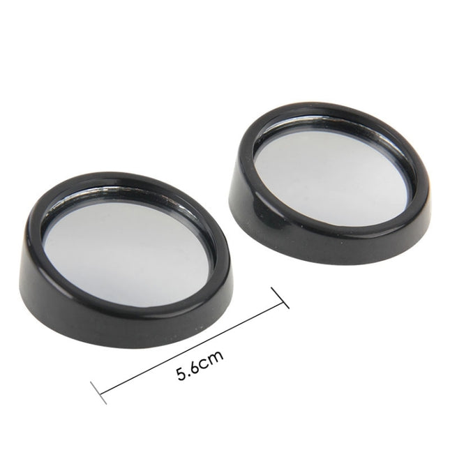 2 PCS SY-022 Car Vehicle Mirror Blind Spot Rear View Small Round Mirror, Diameter: about 5.6cm