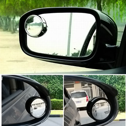 2 PCS SY-022 Car Vehicle Mirror Blind Spot Rear View Small Round Mirror, Diameter: about 5.6cm