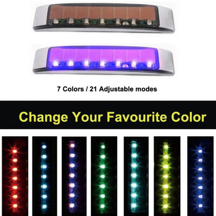 Car Styling Solar Flash LED Anti-collision Decorative Light