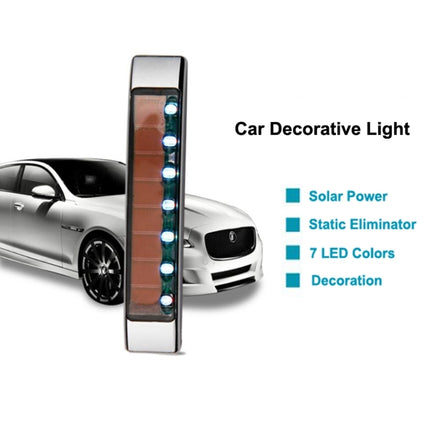 Car Styling Solar Flash LED Anti-collision Decorative Light