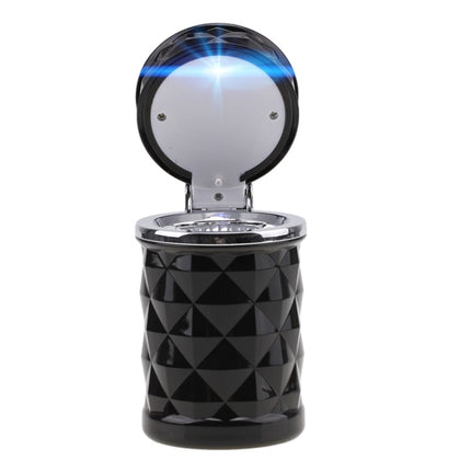 Diamond Facets Car Ashtray with LED Light