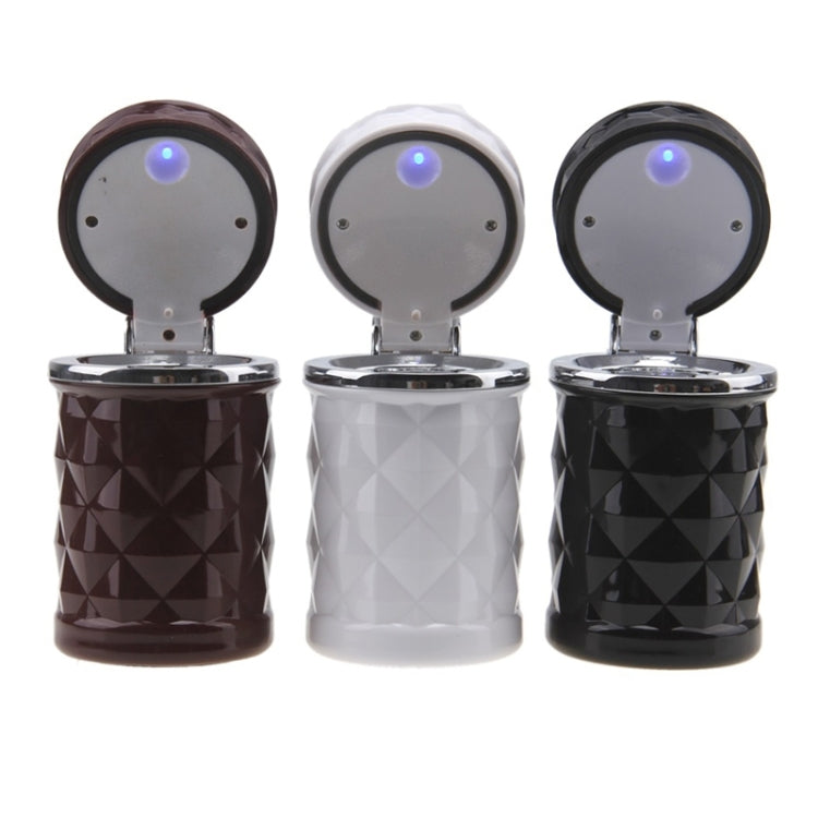 Diamond Facets Car Ashtray with LED Light