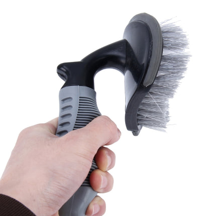 KANEED Car Motorcycle Washing Tool Car Tyre / Wheel Wash Cleaning Brush with Handle, Car Wheel Brush