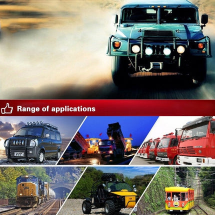 18W 1440LM Epistar 6 LED  Car Work Lamp Bar Light Waterproof IP67, DC 10-30V