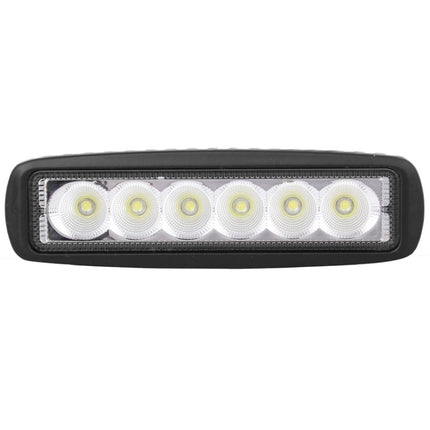 18W 1440LM Epistar 6 LED  Car Work Lamp Bar Light Waterproof IP67, DC 10-30V