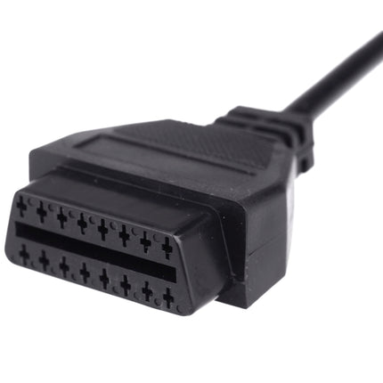 16 Pin to 14 Pin OBDII Adapter Cable for Nissan, Cable Length: 35cm, 16 Pin to 14 Pin