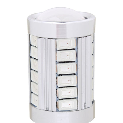 2PCS 1157/BAY15D 16.5W 1155LM 630-660nm 33 LED SMD 5630 Red Light Car Brake Light Lamp Bulb for Vehicles , DC12V