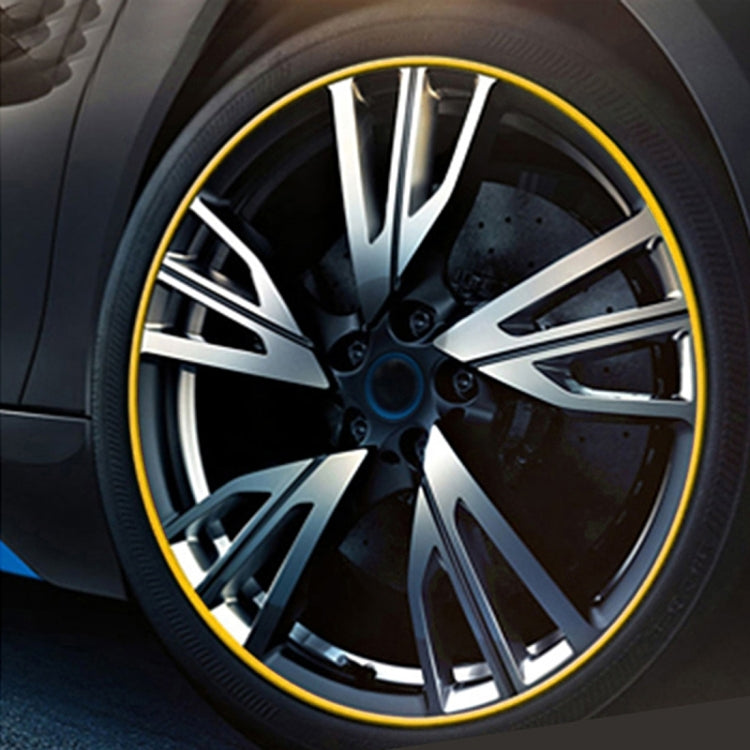 Universal Decorative Scratchproof Stickup 8M Flexible Car Wheel Hub TRIM Mouldings Decoration Strip