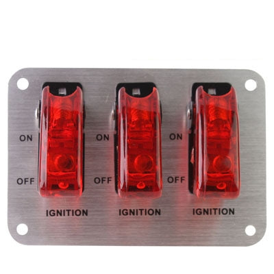 Flip-up Start Ignition Switch Panel and Accessories for Racing Sport , Ignition Switch