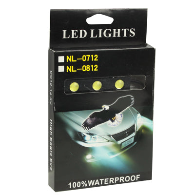 6W Waterproof Eagle Eye Magnetic White LED Light for Vehicles