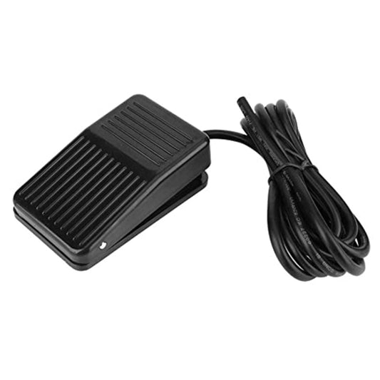 TFS-01 AC 250V 10A Anti-slip Plastic Case Foot Control Pedal Switch, Cable Length: 1m, TFS-01