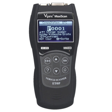 Vgate VS890 Professional Diagnostic Code Scanner Tool, Supported Multi Languages, VS890
