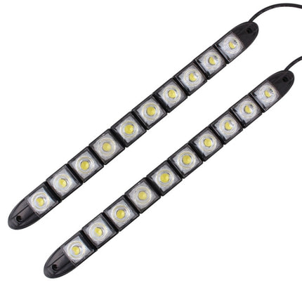 2 PCS  5W 10 LED SMD 5050 Flexible Snake LED Car Daytime Running Lights, DC 12V, 5W