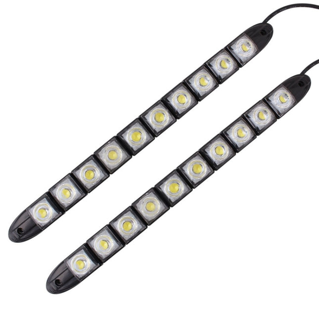 2 PCS  5W 10 LED SMD 5050 Flexible Snake LED Car Daytime Running Lights, DC 12V, 5W