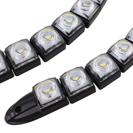 2 PCS  5W 10 LED SMD 5050 Flexible Snake LED Car Daytime Running Lights, DC 12V, 5W