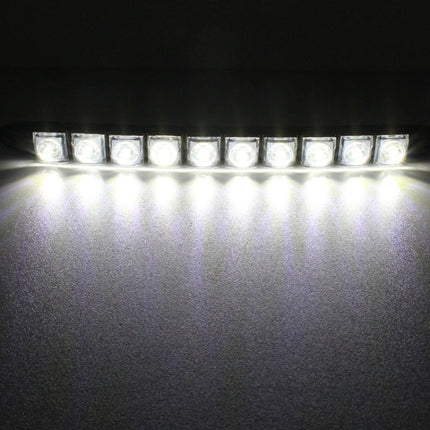 2 PCS  5W 10 LED SMD 5050 Flexible Snake LED Car Daytime Running Lights, DC 12V, 5W