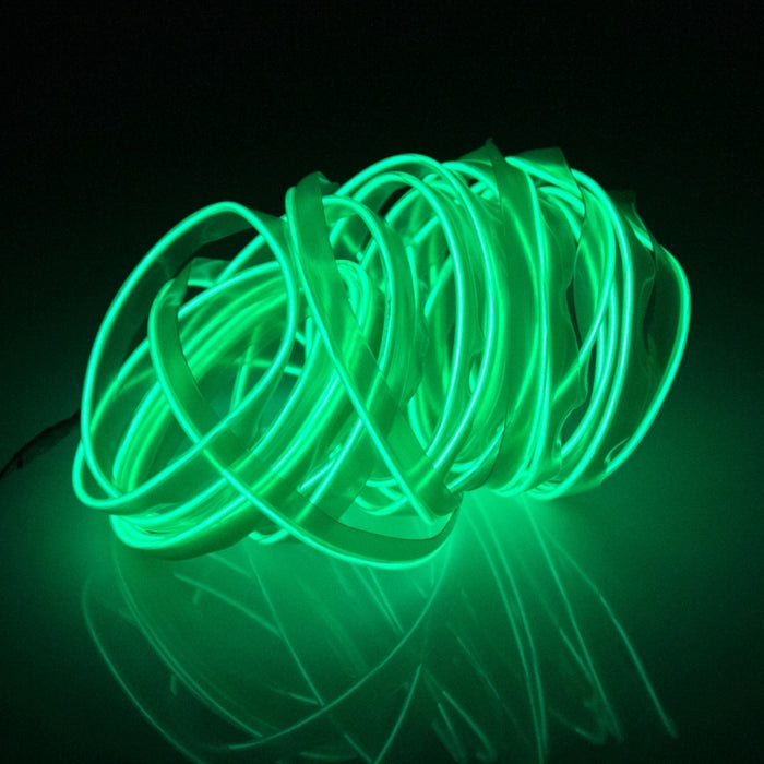Waterproof Flat Flexible Car Strip Light with Driver for Car Decoration, Length: 5m, 5M
