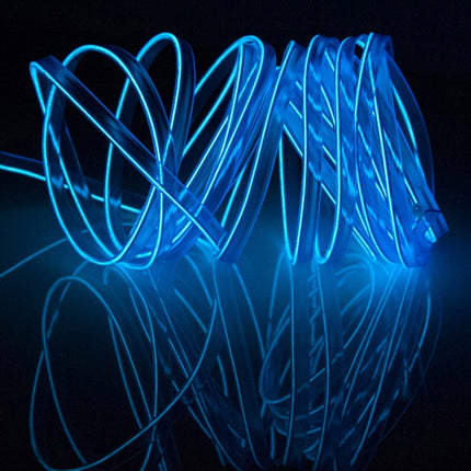 Waterproof Flat Flexible Car Strip Light with Driver for Car Decoration, Length: 5m