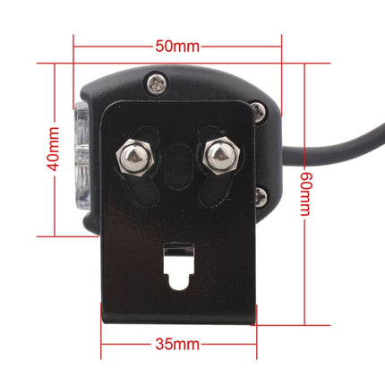 2 PCS  6 inch 6 LED 2 x 18W Car Flash Warning Light Red + Blue Change White Waterproof Emergency Light, DC 12V