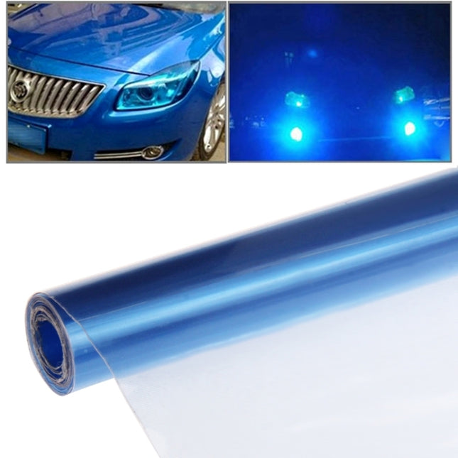 Protective Decoration Flash Point Car Light Membrane /Lamp Sticker, Size: 195cm x 30cm, Baby Blue, Fluorescent Green, Pink, Crystal Green, Matte Black, Dark Blue, Grey Black, Dark Black