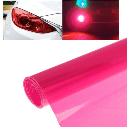Protective Decoration Flash Point Car Light Membrane /Lamp Sticker, Size: 195cm x 30cm, Matte Black, Dark Blue, Grey Black, Dark Black, Baby Blue, Fluorescent Green, Pink, Crystal Green