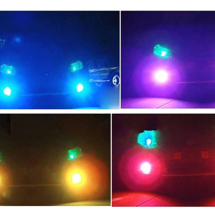 Protective Decoration Flash Point Car Light Membrane /Lamp Sticker, Size: 195cm x 30cm