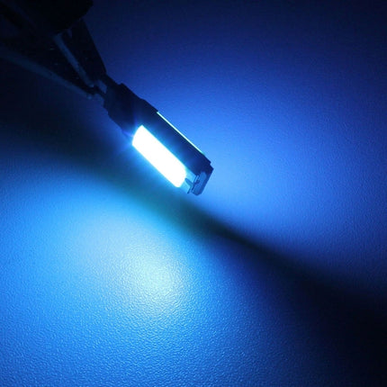 2 PCS T10 6W 180LM Double-Faced 2 COB LED Decode Canbus Error-Free Car Clearnce Reading Lamp, DC 12V