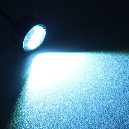 2 PCS 22.5mm 1.5W 150LM Ice Blue Light 3 LED SMD 5630 Spotlight Eagle Eye Light Daytime Running Light for Vehicles, S-CMS-3700B, S-CMS-3700F, S-CMS-3700G, S-CMS-3700L, S-CMS-3700R, S-CMS-3700W, S-CMS-3700Y