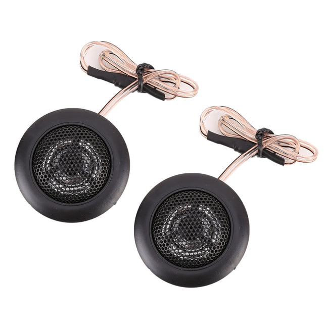 2 PCS 500W High Efficiency Mini Dome Tweeter Speakers for Car Audio System