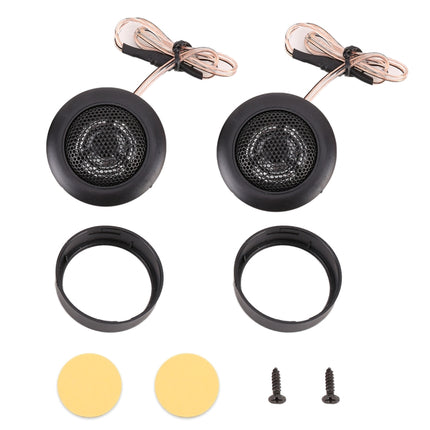 2 PCS 500W High Efficiency Mini Dome Tweeter Speakers for Car Audio System