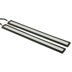 2 PCS 6W*2 DRL LED Light Bar Car Light Source Waterproof Daytime Running Lights, DC 12V
