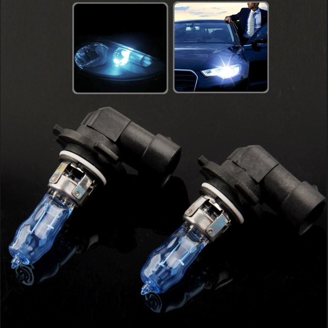 Halogen Bulb, Super White Car Headlight Bulb, 12 V / 100W, 6000K 2400 LM  (Pair), HOD 9005, HOD H4, HOD 9006, HOD H3, HOD H7