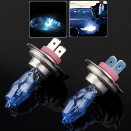 Halogen Bulb, Super White Car Headlight Bulb, 12 V / 100W, 6000K 2400 LM  (Pair), HOD H3, HOD H7, HOD 9005, HOD H4, HOD 9006
