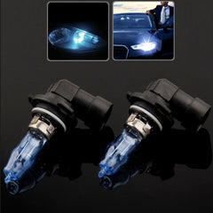 Halogen Bulb, Super White Car Headlight Bulb, 12 V / 100W, 6000K 2400 LM  (Pair)