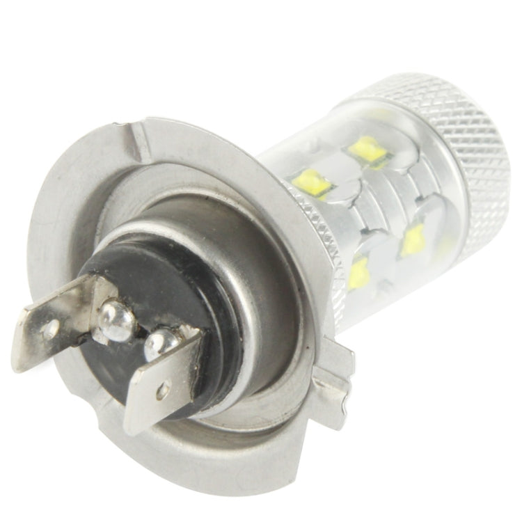 H7 60W White 12 CREE LED Fog Light for Vehicles, DC 12-30V