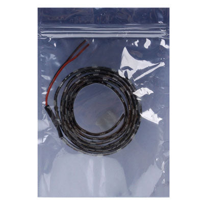 White 60 LED 5050 SMD Waterproof Flexible Car Strip Light, DC 12V, Length: 1m