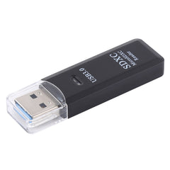 2 in 1 USB 3.0 Card Reader, Super Speed 5Gbps, Support SD Card / TF Card