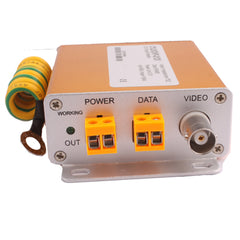 12V 3 in 1 Power Video Signal Security Surge Arrester, 12V 3 in 1