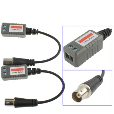 2 PCS 1 Channel Passive Video Transceiver, 1 Channel