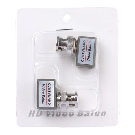 2 PCS 202C-HD CVI/TVI/AHD 1CH Passive Video Balun Coaxial Adapter, 202C-HD