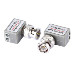 2 PCS 202C-HD CVI/TVI/AHD 1CH Passive Video Balun Coaxial Adapter, 202C-HD