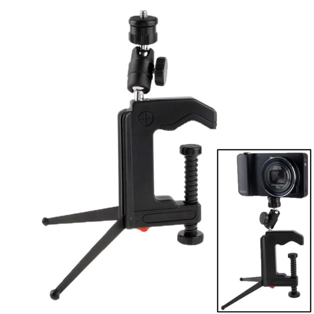 Portable Multi-Function Folding Clamp Tripod for Mini Card Digital Camera