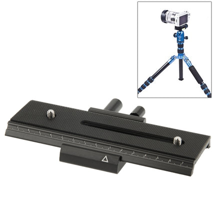 2-way Macro Focus Rail Slider Long-type Tripod Head Plate, Head Plate
