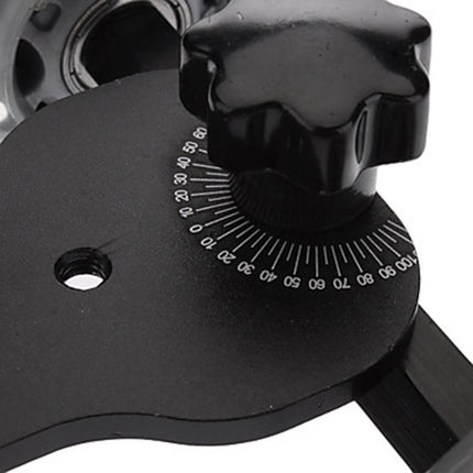 DEBO First Generation Camera Truck / Floor Table Video Slider Track Dolly Car for DSLR Camera / Camcorders, Black