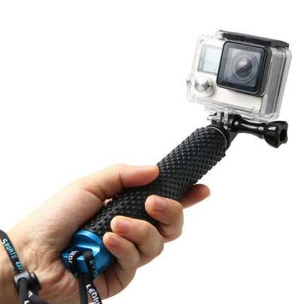 Handheld 49cm Extendable Pole Monopod with Screw for DJI, Insta360, GoPro and Other Action Cameras, Max Length: 49cm(Silver), Max Length: 49cm(Red), Max Length: 49cm(Blue), Max Length: 49cm(Gold), Max Length: 49cm(Green), Max Length: 49cm(Orange)