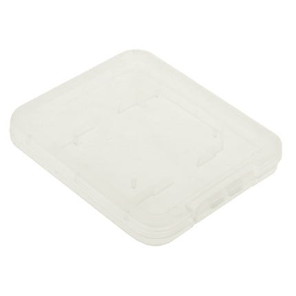 100Pcs Transparent Plastic Storage Card Box for Secure Digital Memory Card / SD Card, SD Card