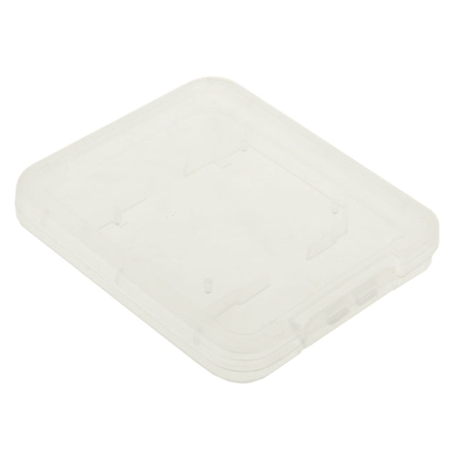 100Pcs Transparent Plastic Storage Card Box for Secure Digital Memory Card / SD Card, SD Card