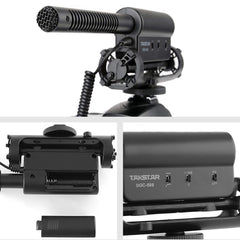 SGC-598 Condenser Recording Microphones Professional Photography Interview Dedicated Microphones for DSLR & DV Camcorder