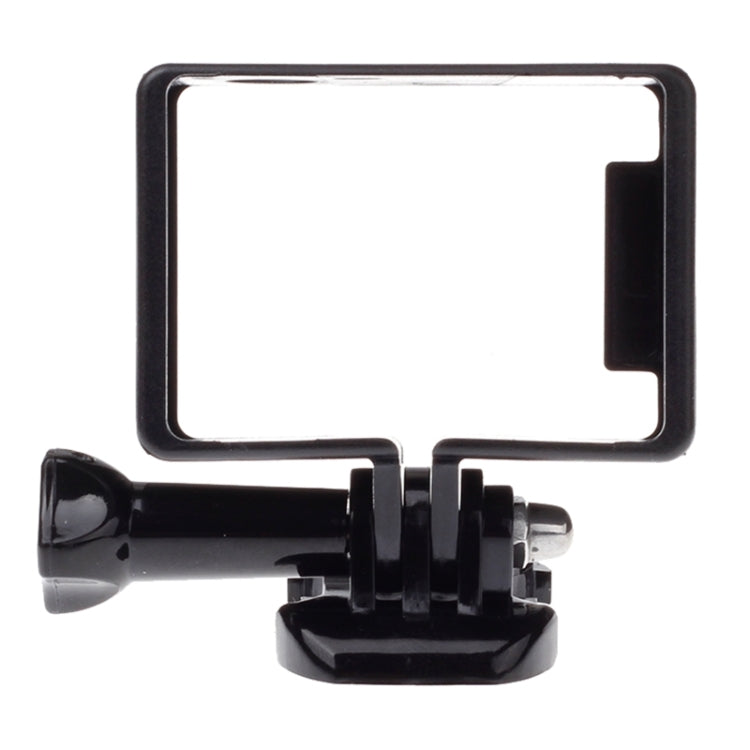 Carcasa de montaje con marco protector estándar con hardware de montaje variado para GoPro Hero4 / 3+ / 3, con montaje variado